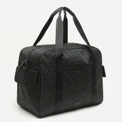 Bolsa fin de semana estampado de estrellitas con bandolera extraíble
