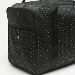 Bolsa fin de semana estampado de estrellitas con bandolera extraíble