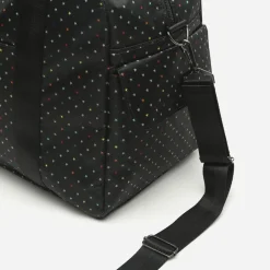 Bolsa fin de semana estampado de estrellitas con bandolera extraíble
