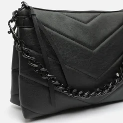 Bolso bandolera acolchado con doble asa
