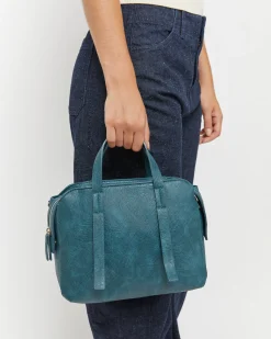 Bolso bandolera con asa de mano
