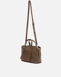Bolso bandolera con asa de mano