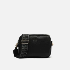 Bolso bandolera con doble cremallera