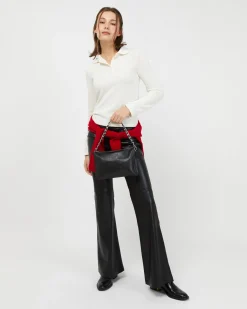Bolso bandolera con doble asa