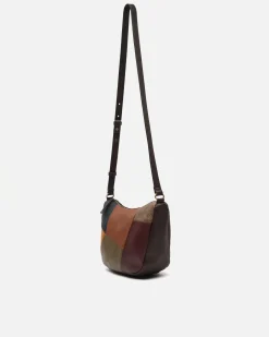Bolso bandolera con estampado patchwork