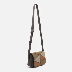 Bolso bandolera con solapa
