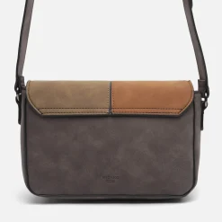 Bolso bandolera con solapa