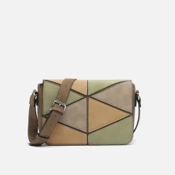 Bolso bandolera con solapa