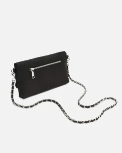 Bolso bandolera de fiesta con detalles brillantes
