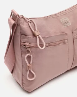 Bolso bandolera mediano en nylon