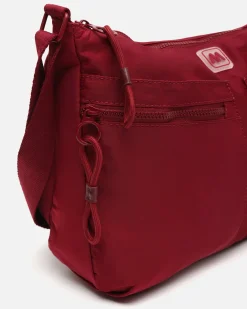 Bolso bandolera mediano en nylon