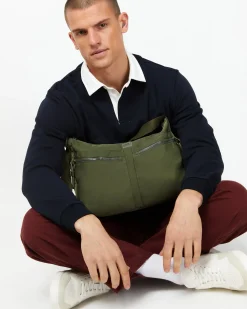 Bolso bandolera mediano en nylon