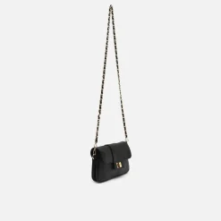 Bolso bandolera pequeño con solapa y correas extraíbles