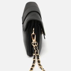 Bolso bandolera pequeño con solapa y correas extraíbles