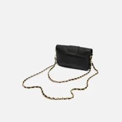 Bolso bandolera pequeño con solapa y correas extraíbles