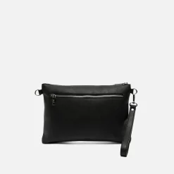 Bolso bandolera pequeño con detalles metálicos