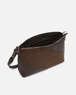 Bolso bandolera pequeño efecto ante