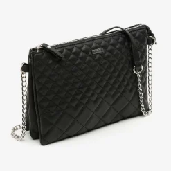 Bolso de fiesta acolchado con correa