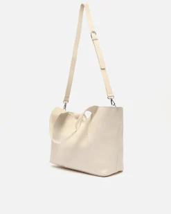 Bolso de hombro con asa bandolera extraíble