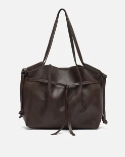 Bolso de hombro grande con neceser extraíble
