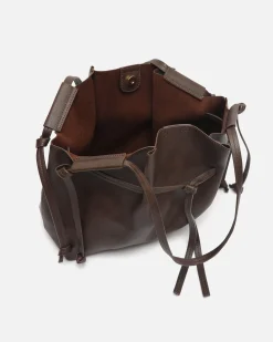 Bolso de hombro grande con neceser extraíble