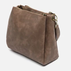 Bolso hobo mediano con asa bandolera extraíble
