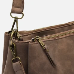Bolso hobo mediano con asa bandolera extraíble