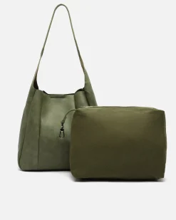 Bolso hobo mediano con neceser interior extraíble