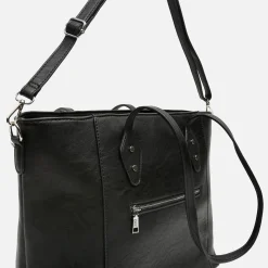 Bolso shopper con asa bandolera