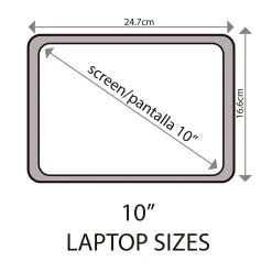 Bolso shopper con bolsillo para tablet (10