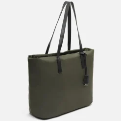 Bolso shopper de nylon con bolsillo para portátil (15")