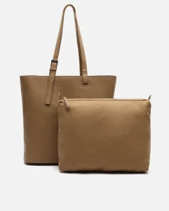 Bolso shopper grande con neceser extraíble