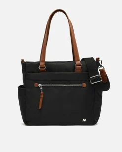 Bolso shopper grande con asa bandolera extraíble