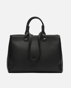 Bolso shopper grande con asa de mano