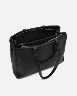Bolso shopper grande con asa de mano