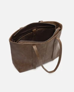 Bolso shopper grande con bolsillo para portátil (15