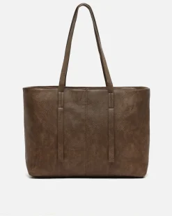 Bolso shopper grande con bolsillo para portátil (15
