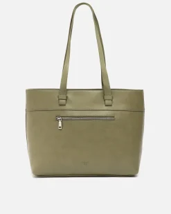 Bolso shopper grande con detalle colgante