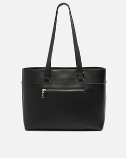 Bolso shopper grande con detalle colgante