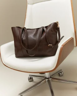 Bolso shopper grande con bolsa interior extraíble