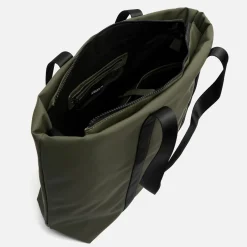Bolso shopper grande con bolsillo para portátil (14