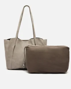 Bolso shopper grande con neceser extraíble
