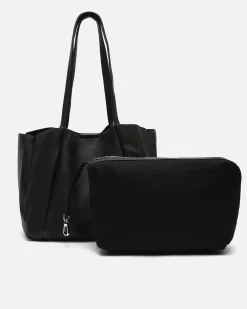 Bolso shopper grande con neceser extraíble