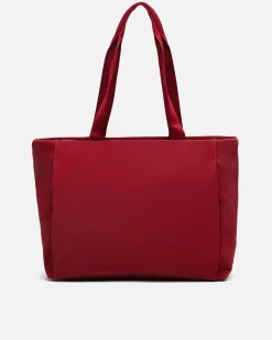 Bolso shopper grande en nylon con bolsillo para portátil (15")