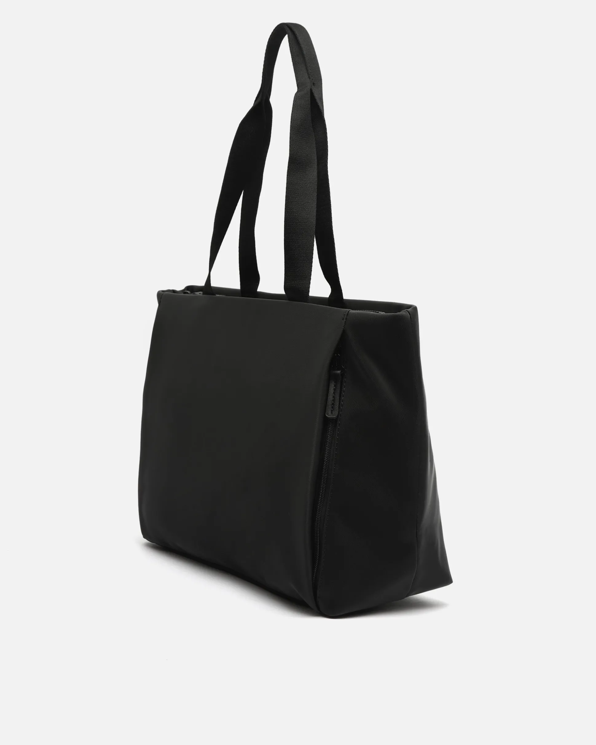 Bolso shopper grande en nylon con bolsillo para portátil (15")