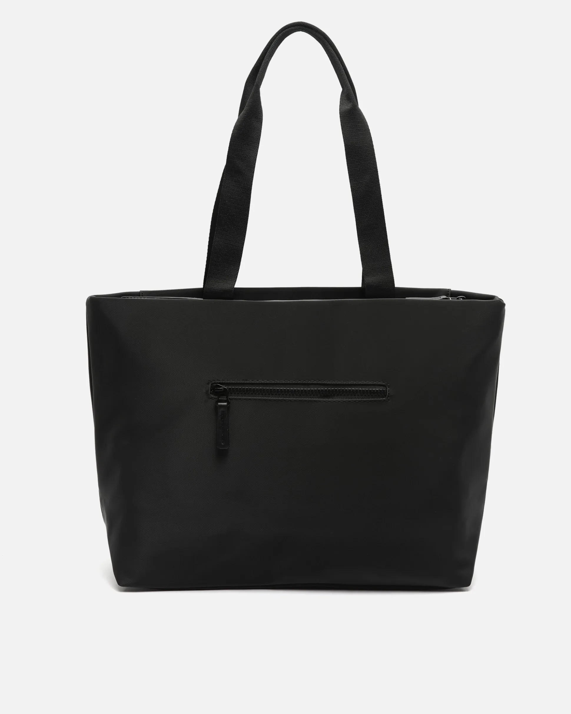 Bolso shopper grande en nylon con bolsillo para portátil (15")
