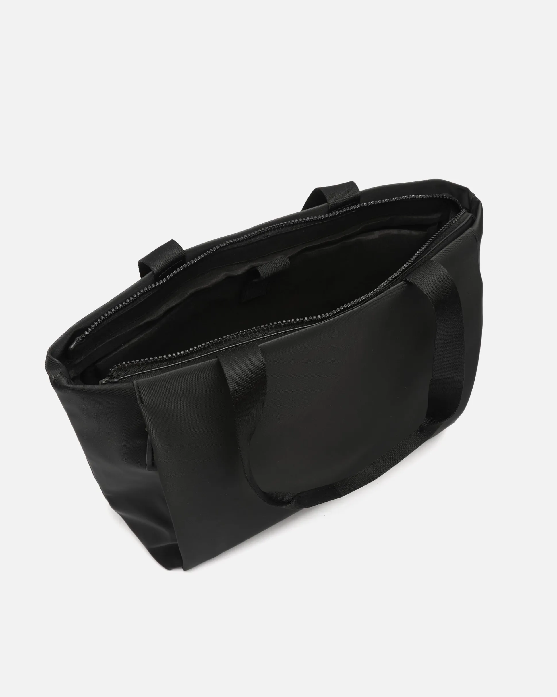 Bolso shopper grande en nylon con bolsillo para portátil (15")