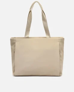 Bolso shopper grande en nylon con bolsillo para portátil (15