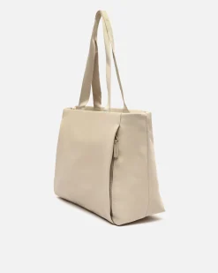 Bolso shopper grande en nylon con bolsillo para portátil (15