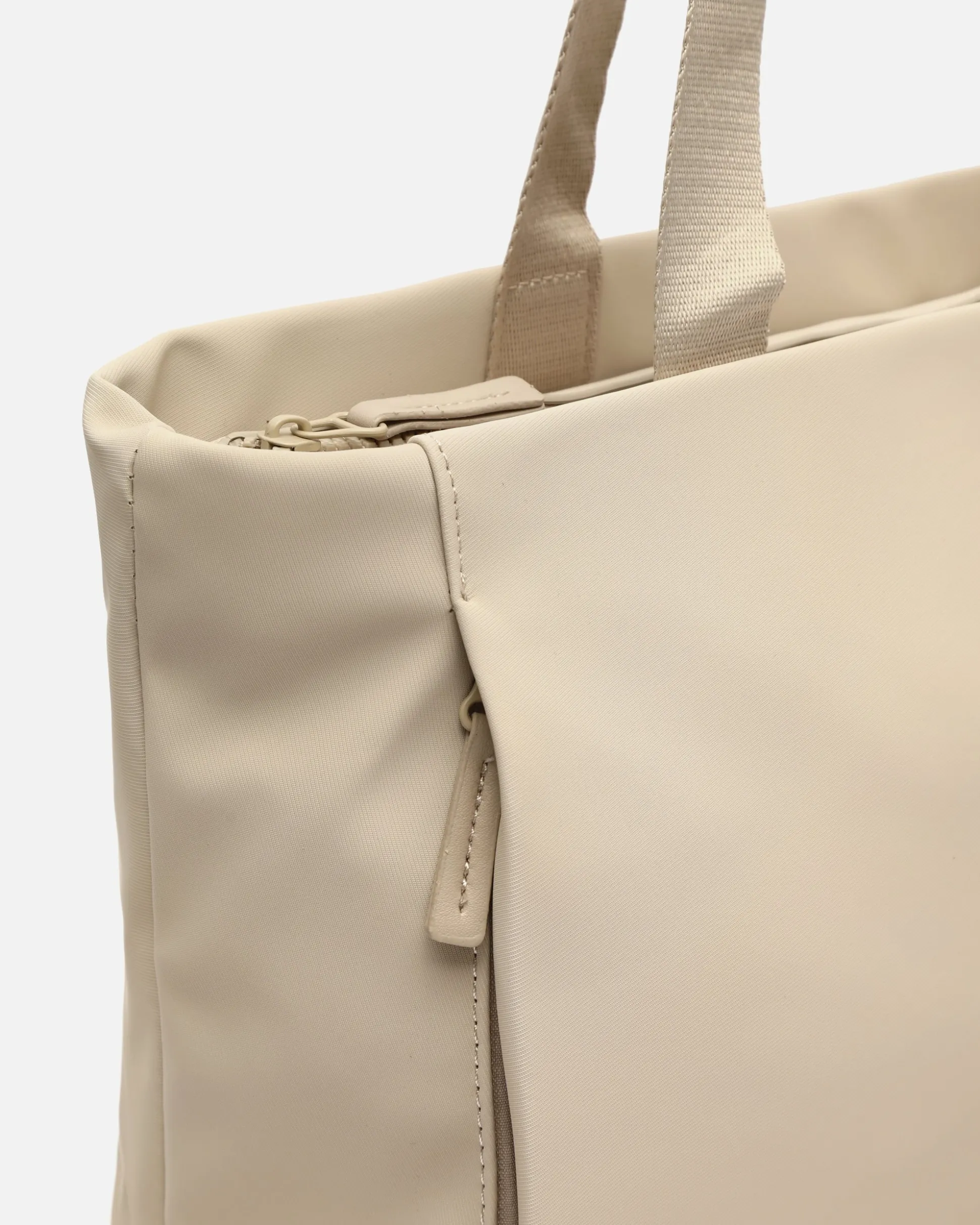 Bolso shopper grande en nylon con bolsillo para portátil (15")